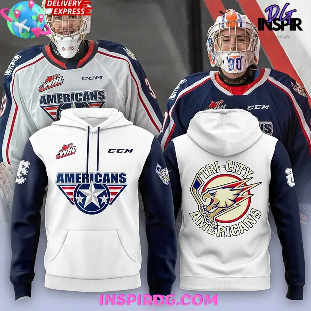 -Tri-City Americans Hockey 2024 Hoodie
