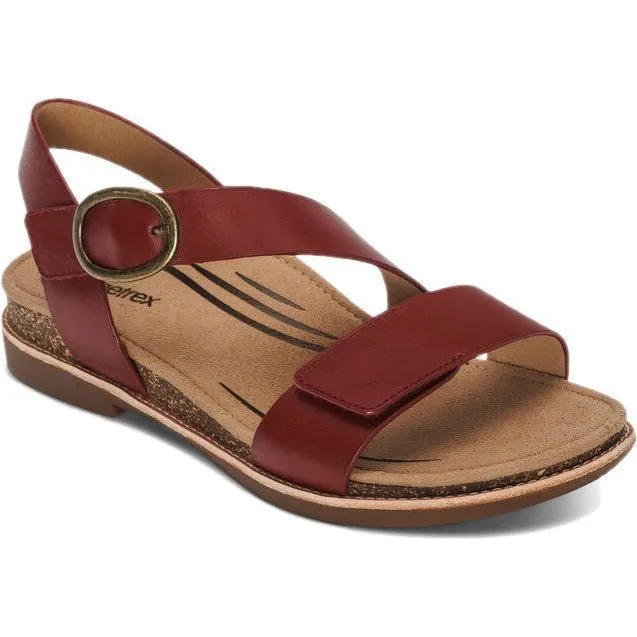 Aetrex Women's Tamara Quarter Strap Sandal