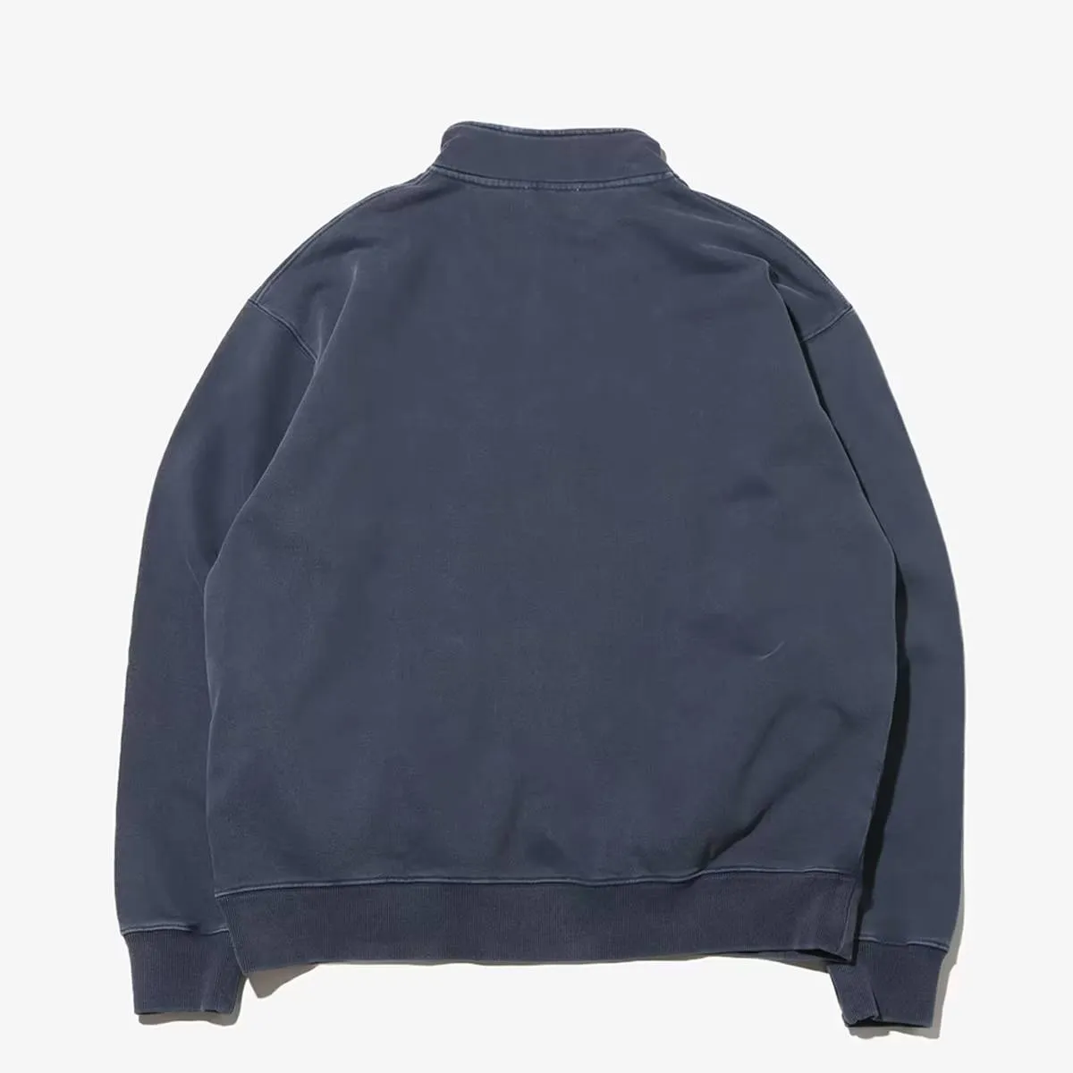 ATMOS PIGMENT DYED HALF ZIP SWEATSHIRT