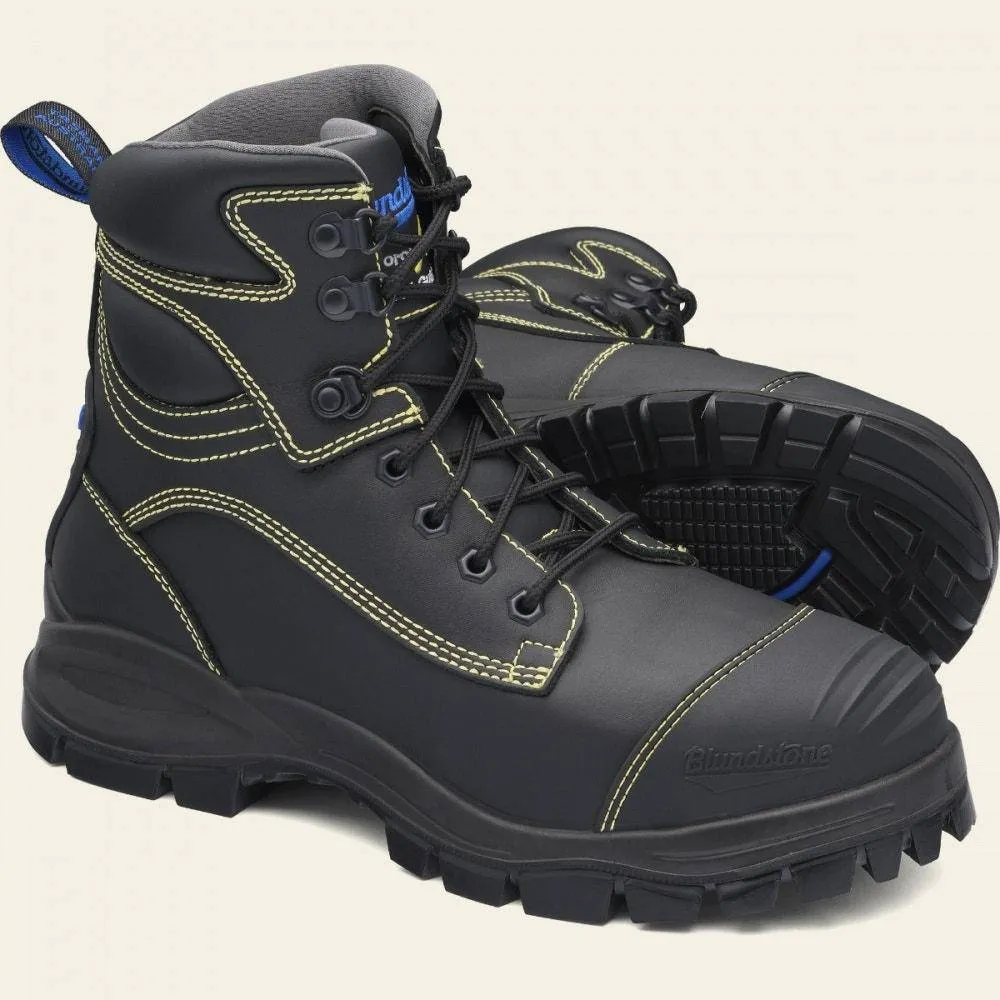 Blundstone Unisex 994 Black Boot Steel Toe