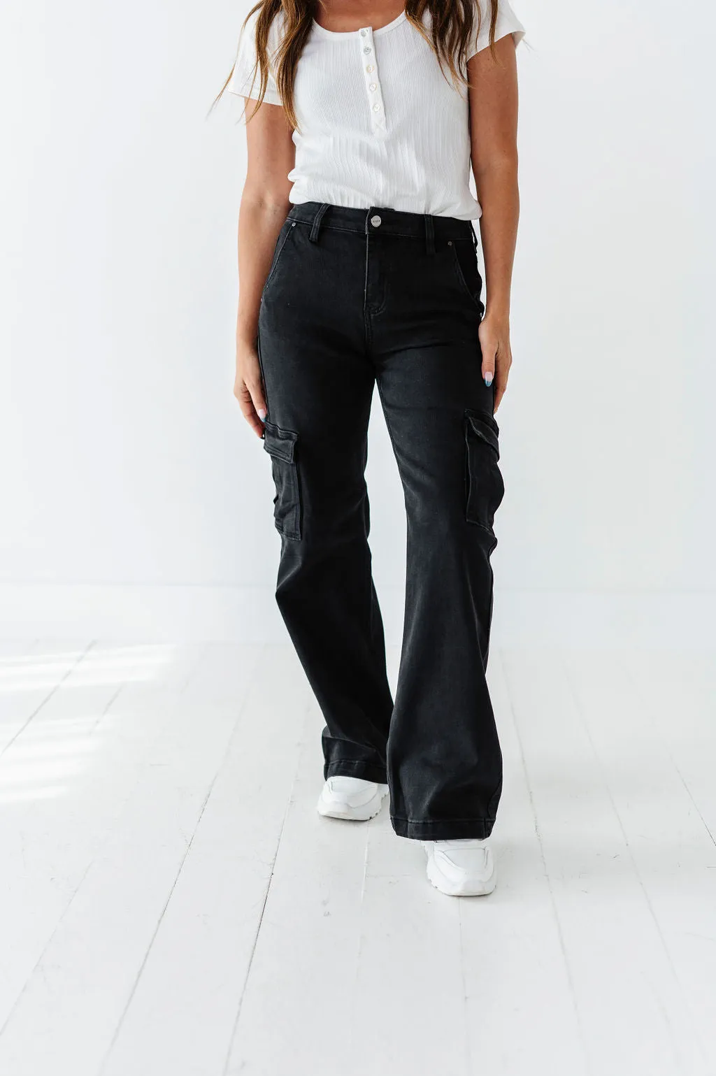Brooks Cargo Pants in Black