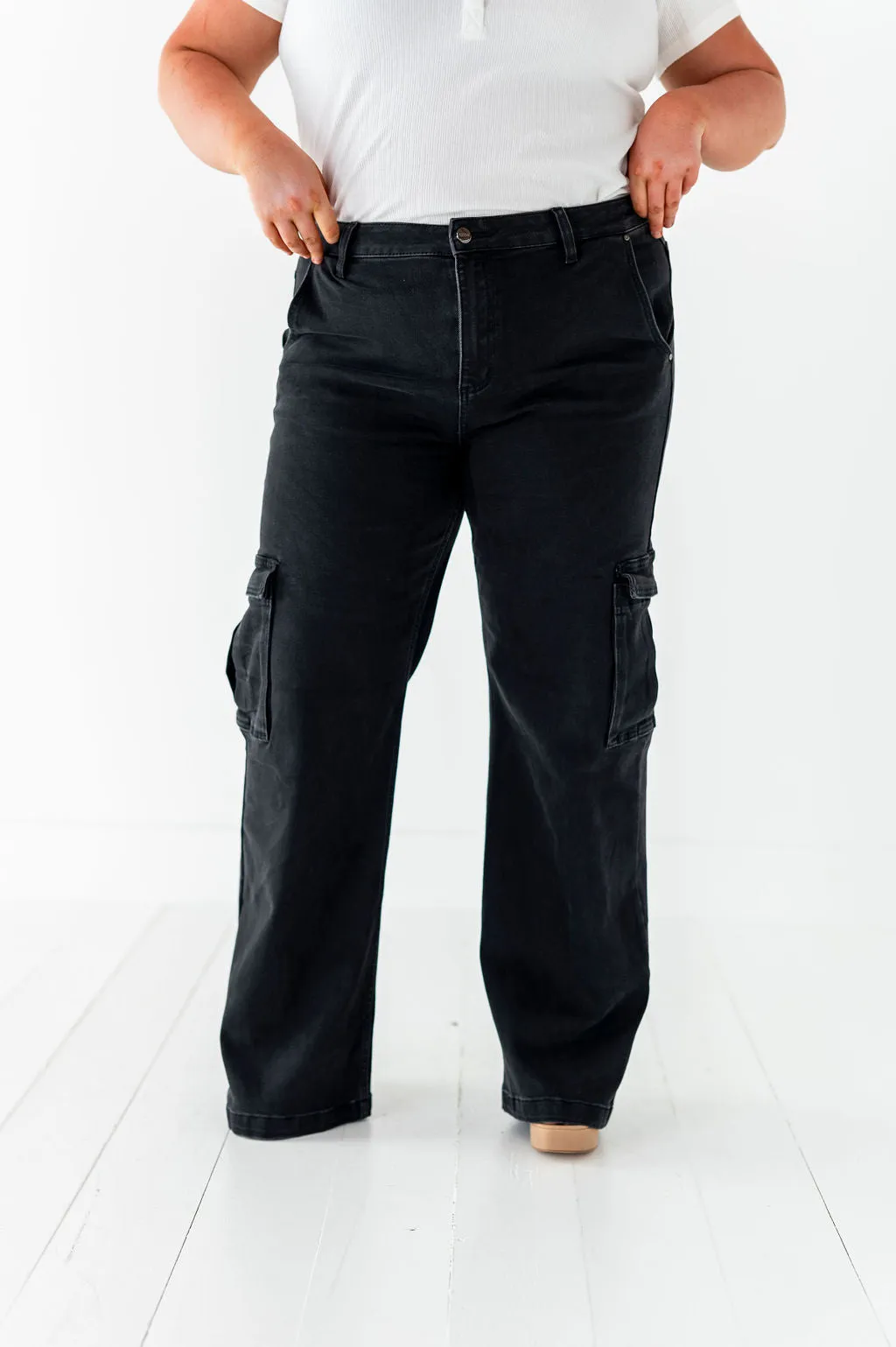 Brooks Cargo Pants in Black