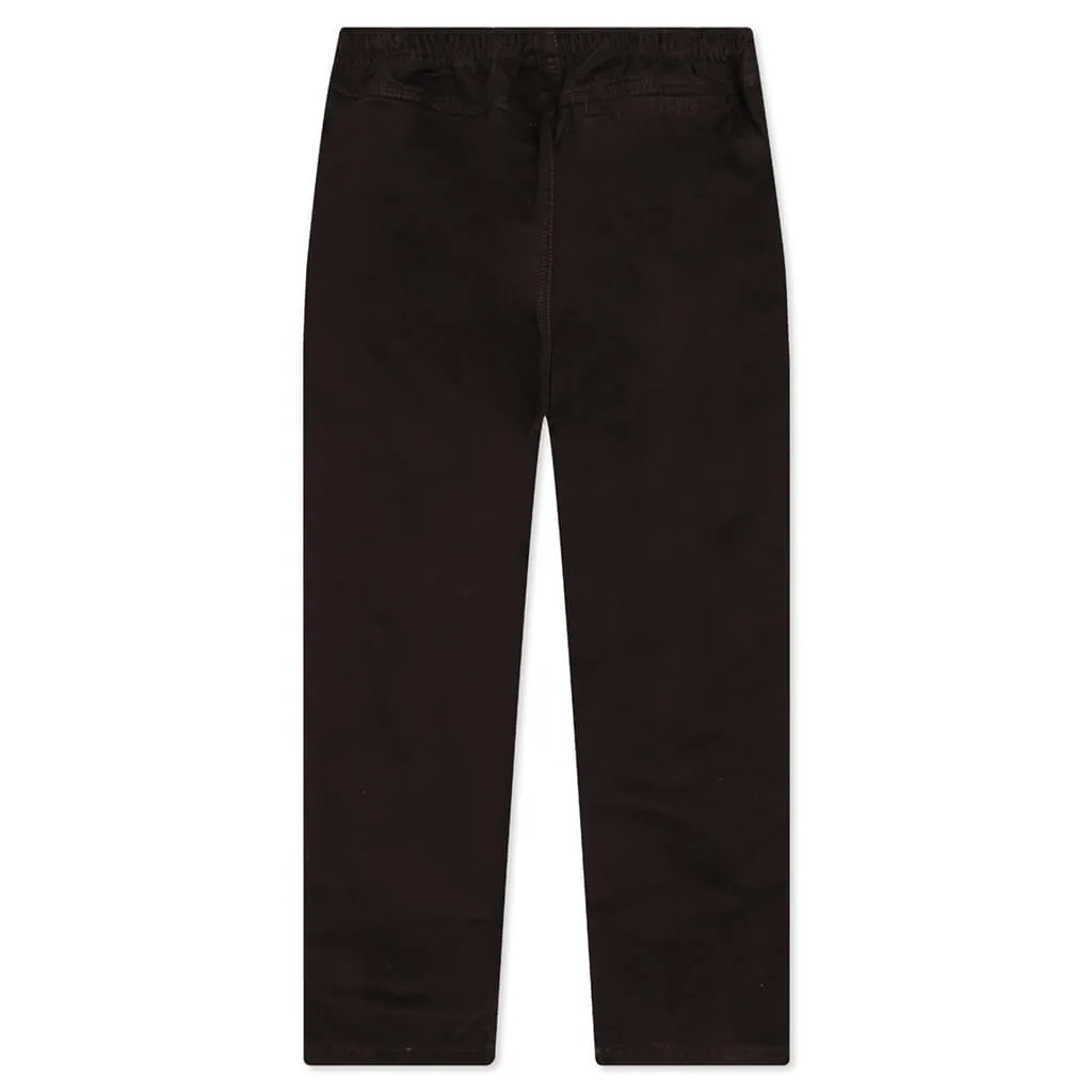 Brushed Beach Pant - Espresso