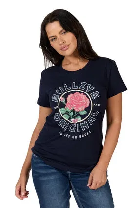 BULLZYE WOMEN'S ROSE SS TEE
