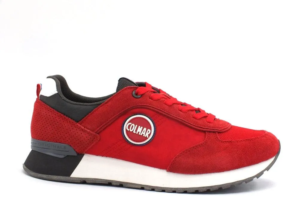 COLMAR Travis Colors Sneaker Red Dark Gray TRAVIS COLORS 030
