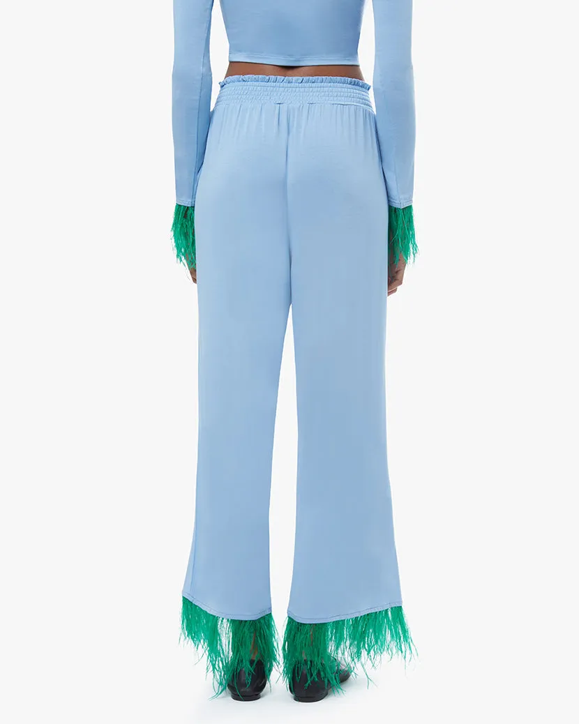 Feather Modal Jersey Pull On Pant | Blue Bell Jolly Green