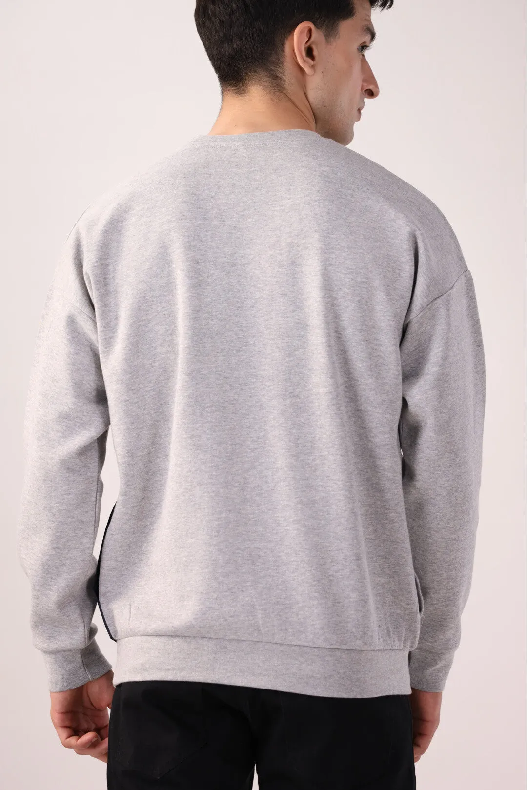 Grey Oversize Sweatshirt