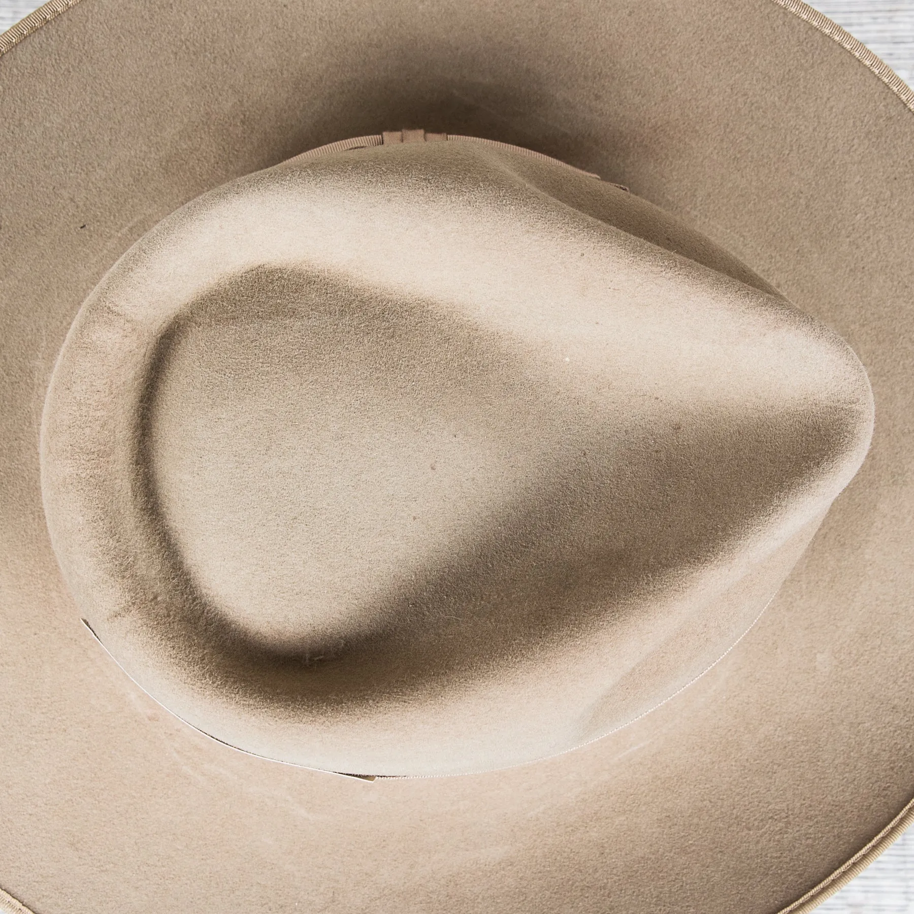 H. W. Dog & Co. Vintage Style Handmade Hat 100% Beaver Size 38
