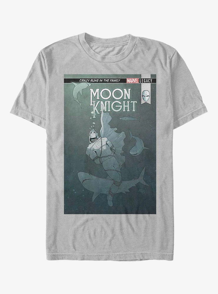 Hot Topic Marvel Moon Shark T-Shirt