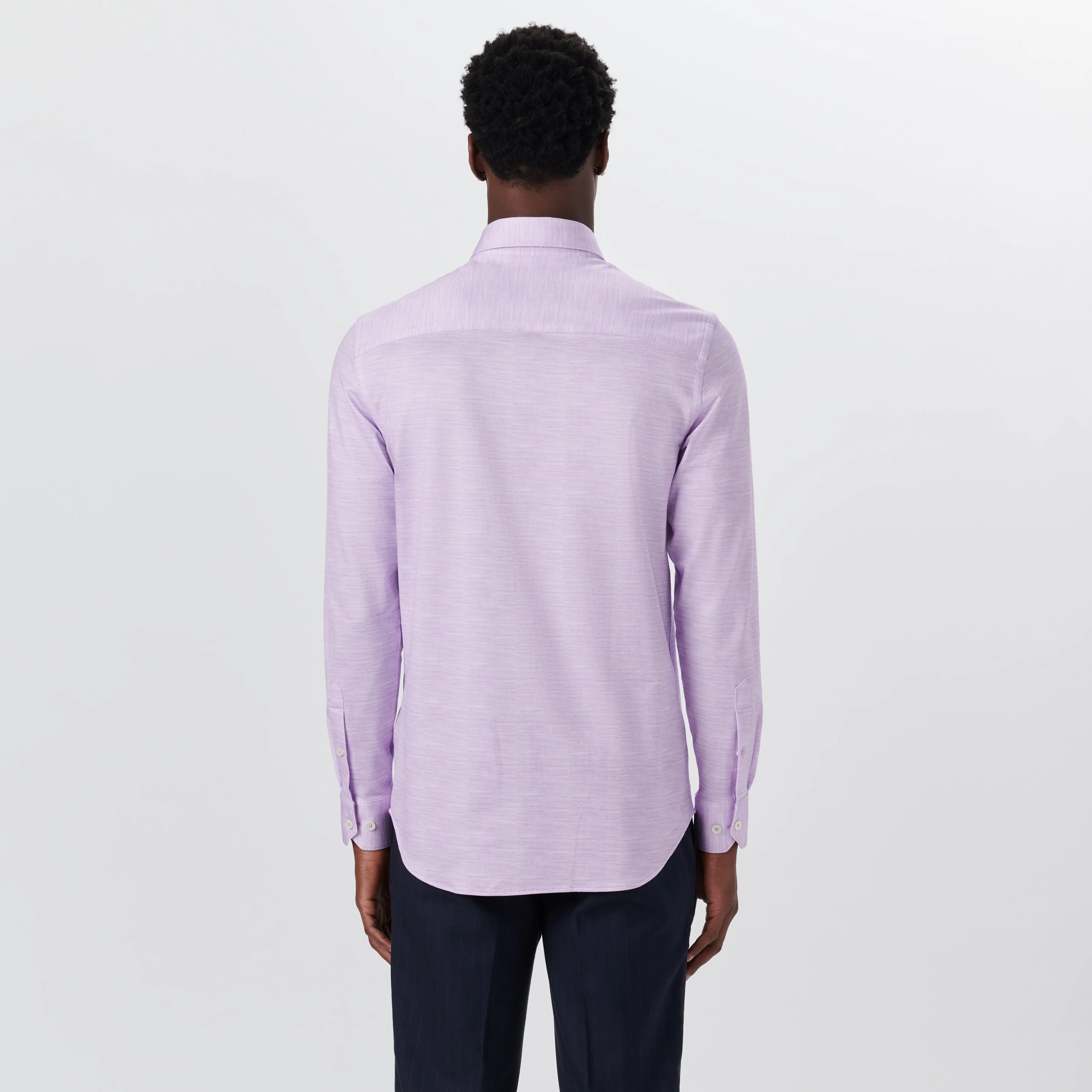 JAMES Striated OoohCotton Twill Shirt