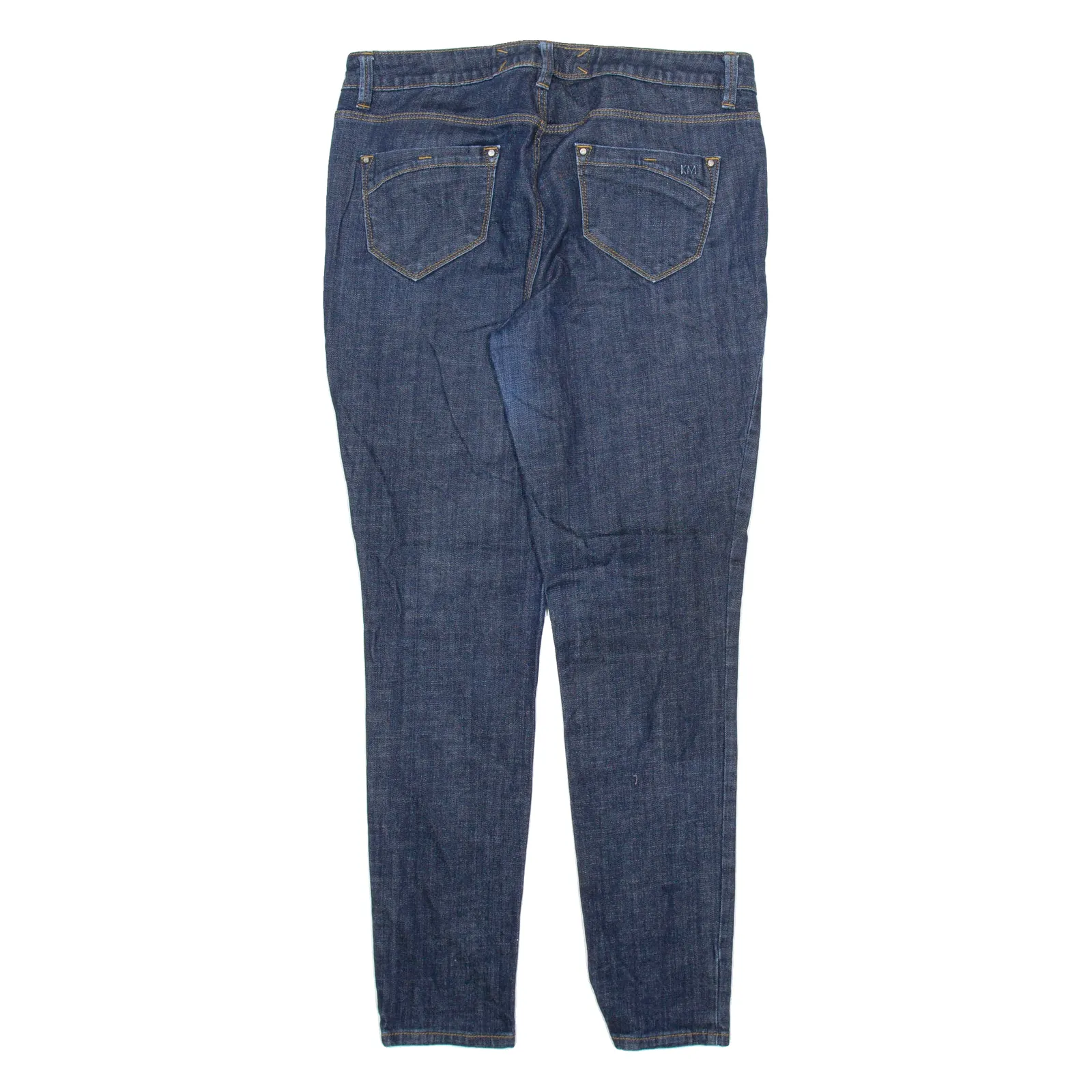 KAREN MILLEN Womens Jeans Blue Regular Straight W30 L28