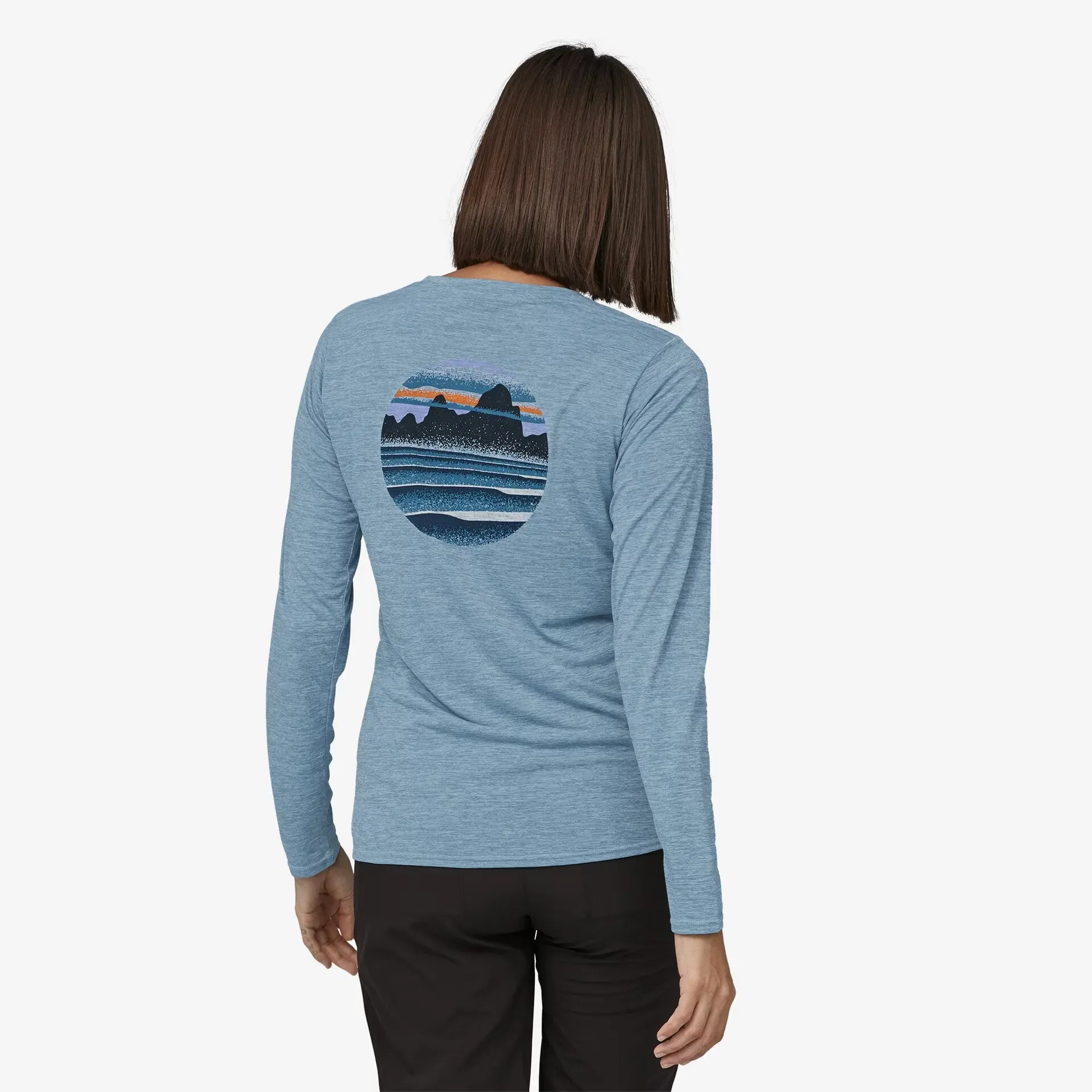 Long-Sleeved Capilene Cool Daily Graphic Shirt (Women's)