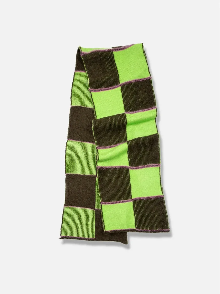 PEMY Squares Knit Scarf