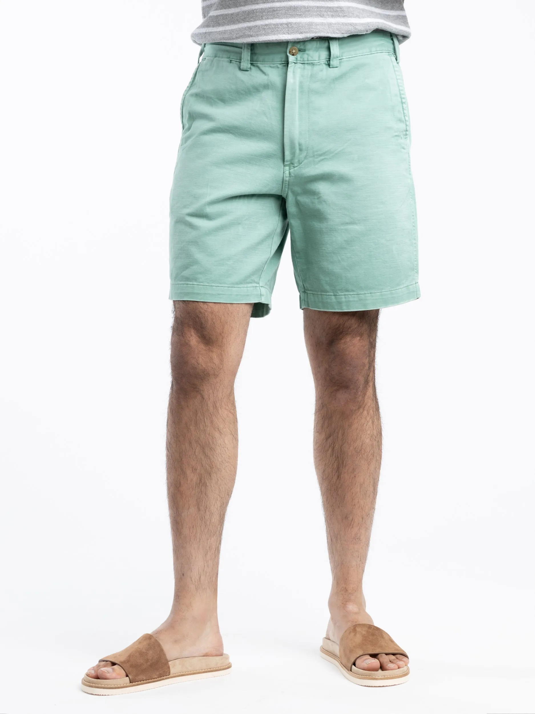 Polo Ralph Lauren Faded Mint Stretch Straight Fit Chino Short