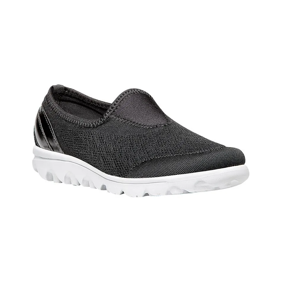 PROPET WOMEN'S TRAVELACTIV SLIP-ON BLACK SNEAKER