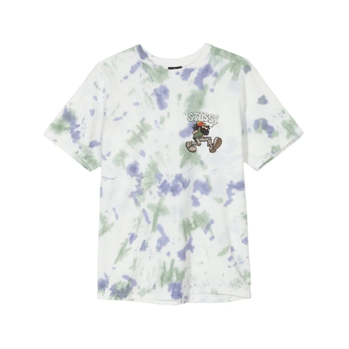 Stüssy Mr. Natty Tie Dye Tee (White / Purple)