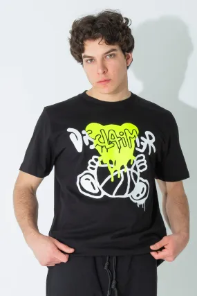 T-shirt con stampa basket maxi