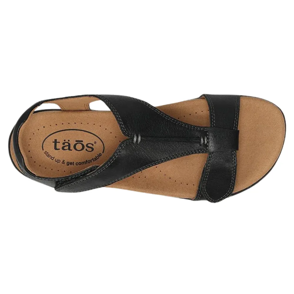 Taos The Show Black Sandal (Women's)