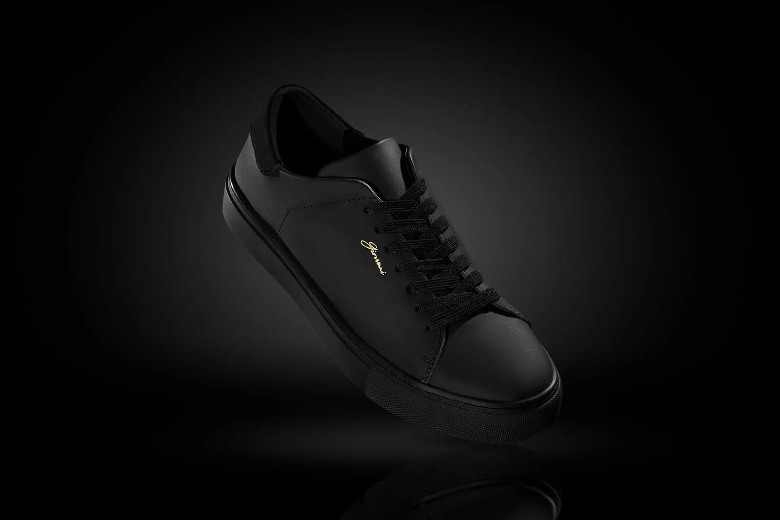 The Lorenzo - Black Leather / Black Sole