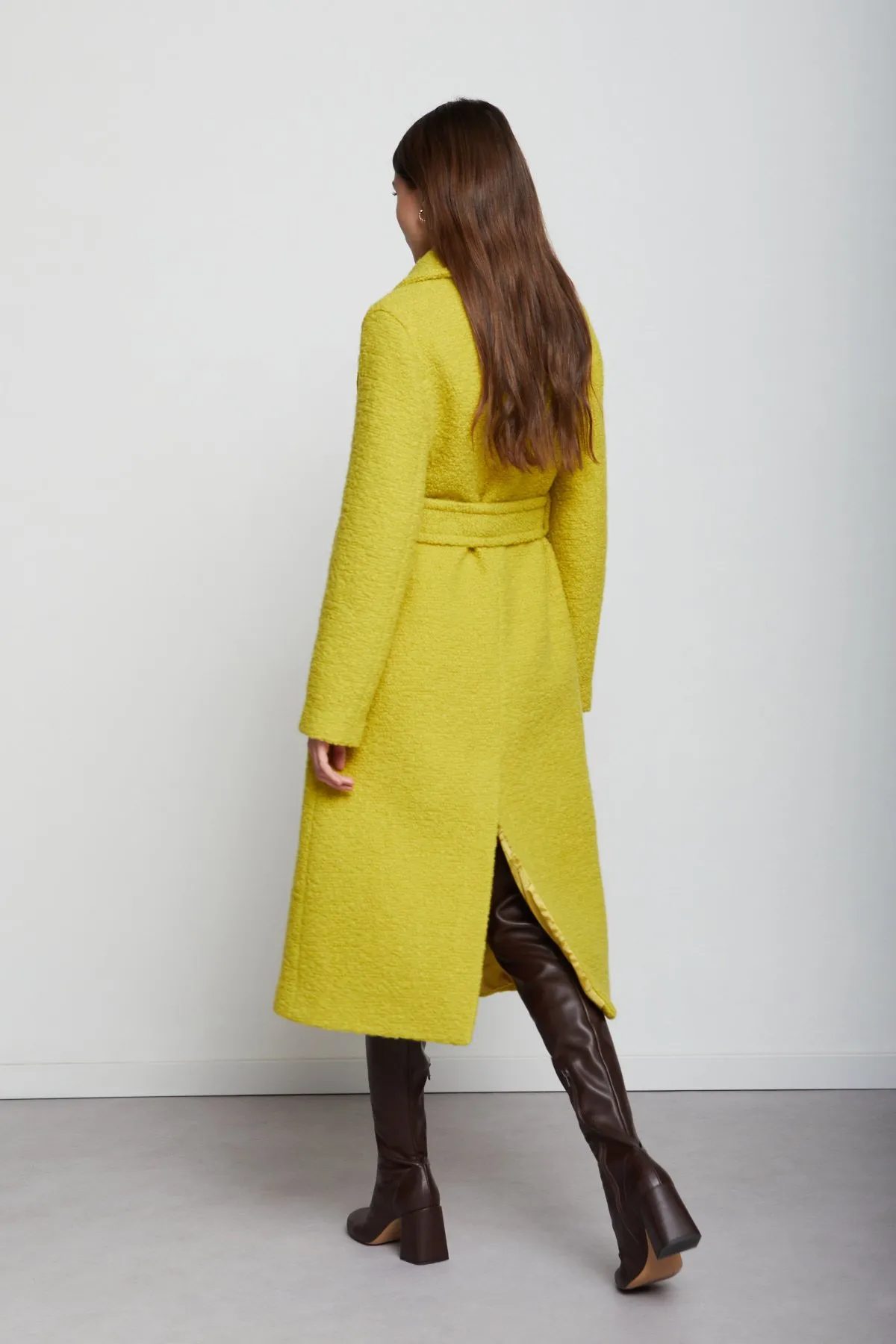 Wool long coat