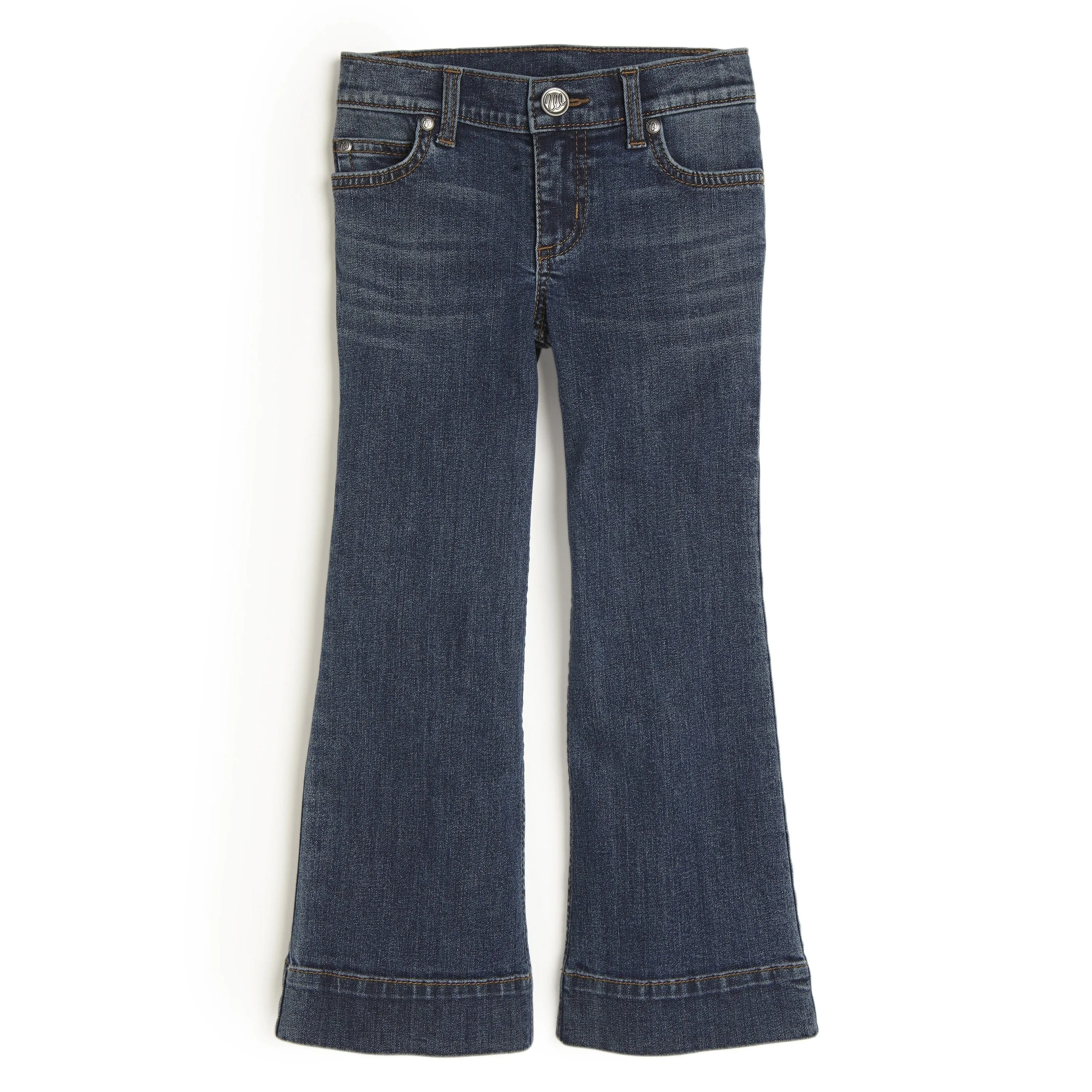 Wrangler Girls Darci Medium Wash Trouser Jeans 09GWWDI